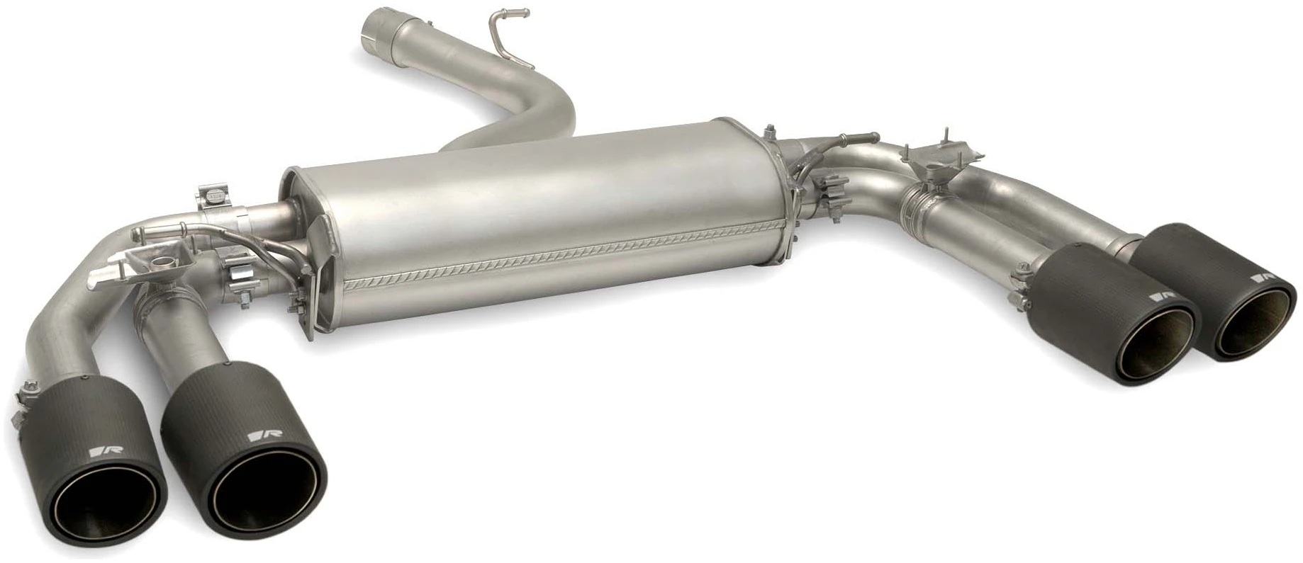 Sistema de escape homologado Remus – VW Golf MK8 R