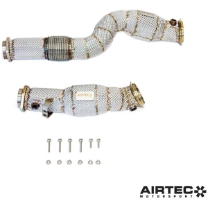 Downpipes con catalizadores deportivos de 200 celdas AIRTEC ATEXHBMW4 para BMW M2 G87 / M3 G80 / M4 G82