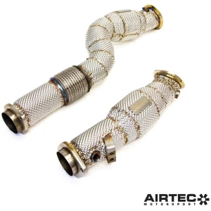 Downpipes con catalizadores deportivos de 200 celdas AIRTEC ATEXHBMW4 para BMW M2 G87 / M3 G80 / M4 G82