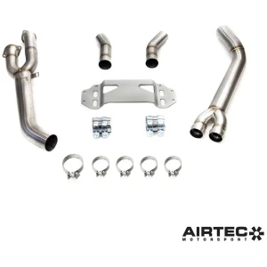 Tramo intermedio de escape de 3,5 pulgadas AIRTEC ATEXHBMW7 para BMW M2 G87