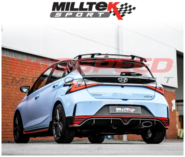 Hyundai I20N – Catback homologado Milltek