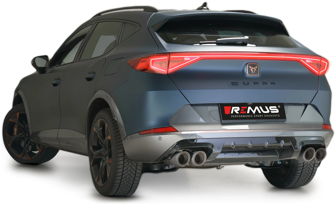 Sistema de escape homologado Remus – Cupra Formentor VZ310
