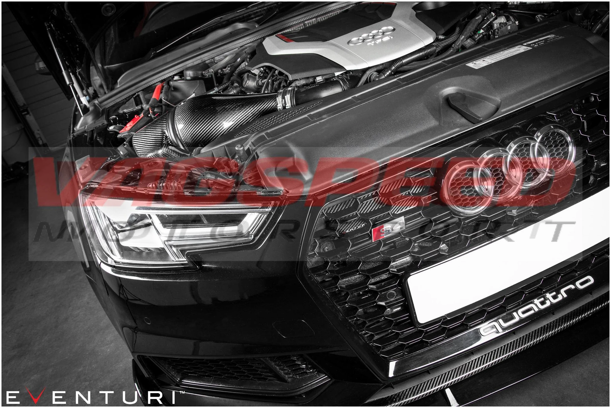 Audi B9 S4 S5 – Sistema de admisión de carbono Eventuri