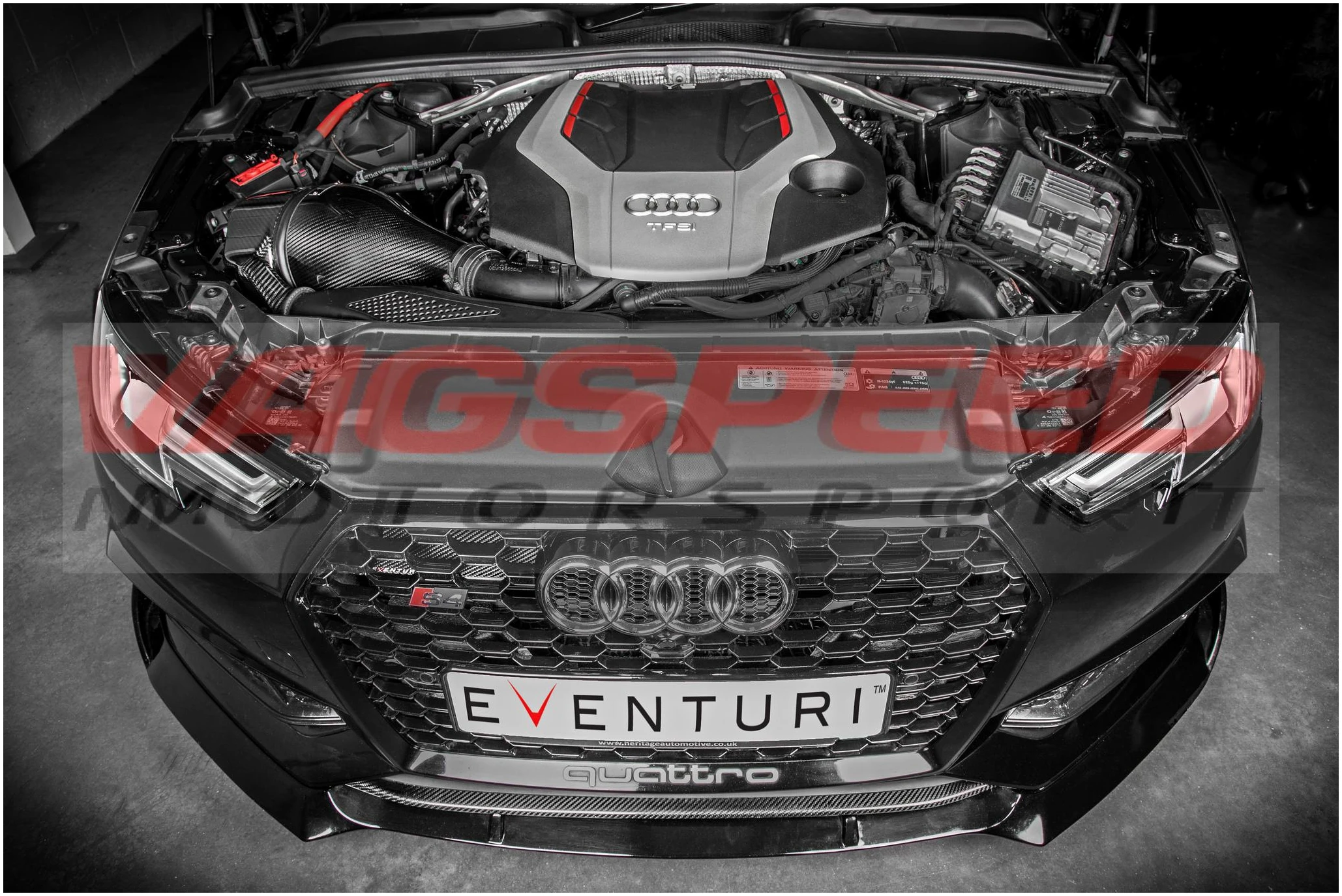 Audi B9 S4 S5 – Sistema de admisión de carbono Eventuri