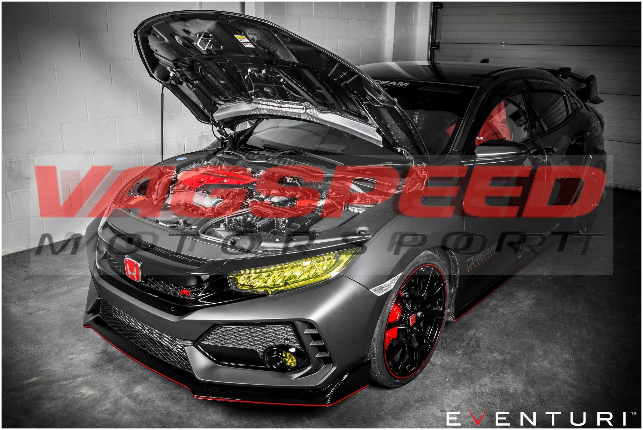 Honda Type R FK8 – Sistema de admisión de carbono Eventuri