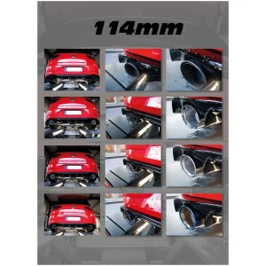 Sistema de escape EGO-X 3″ VW Golf 7 GTI Performance/TCR/R, Seat Leon 5F Cupra 290 OPF (con ECE*)