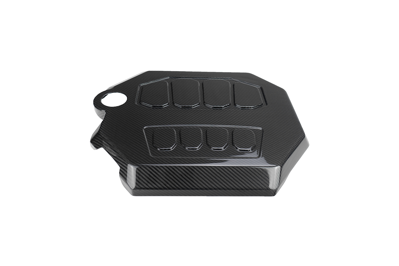 Tapa de motor de carbono HG Motorsport – EA888 Gen.4 (Golf 8 GTI/CS/R, Audi S3 8Y, Formentor)