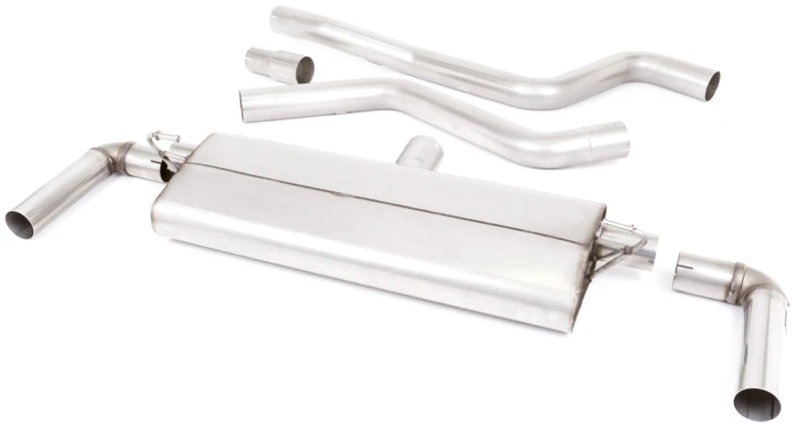 Sistema de Escape Milltek para Ford Focus Mk4 ST 2.3 EcoBoost – Salidas titanio quemado