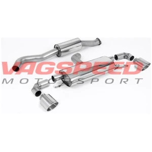 Escape Milltek homologado con salidas pulidas – GR Yaris