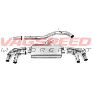 VW Golf MK8R – Escape Milltek no resonado