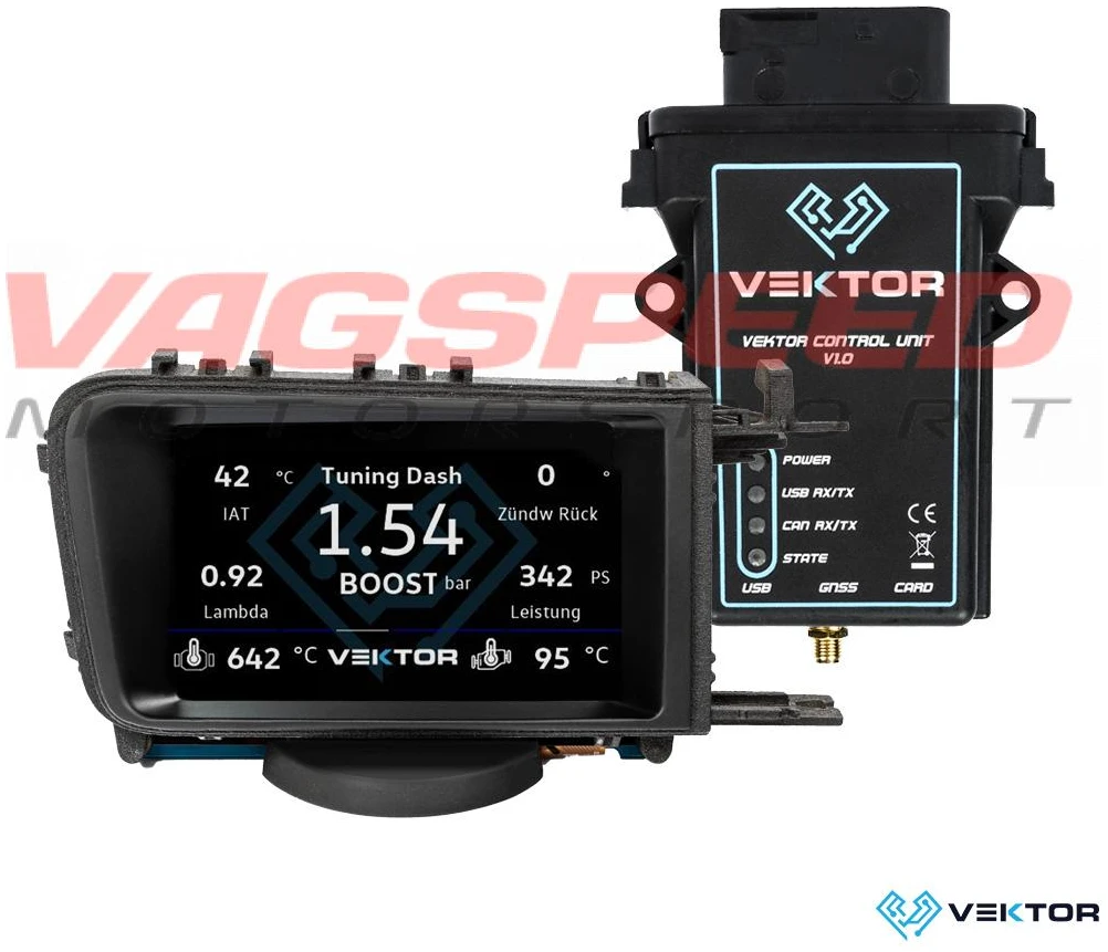 Pantalla Vektor Pro con unidad de control – VW Golf MK7