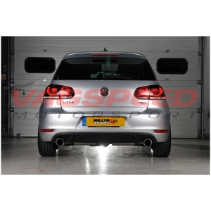 Sistema de escape 3 pulgadas Milltek Sport para VW Golf GTI MK6