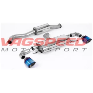 Escape Milltek homologado con salidas titanio quemado – GR Yaris