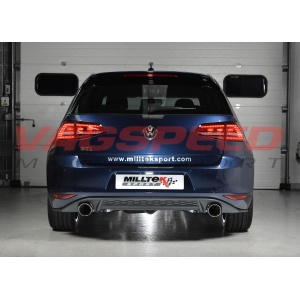 Escape no resonado VW GOLF 7 GTI – Milltek