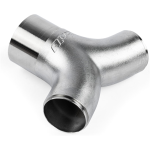 Divisor en Y de acero inoxidable fundido APR: de 76 mm (3″) a doble de 63,5 mm (2,5″)