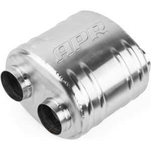Silenciador de absorción de sonido premium APR: doble de 63,5 mm (2,5″)