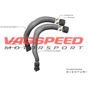 Tuberías de carga de carbono Eventuri – Motores S55 BMW