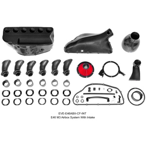 Airbox híbrido BMW M3 E46 con admisión de carbono completa – Eventuri