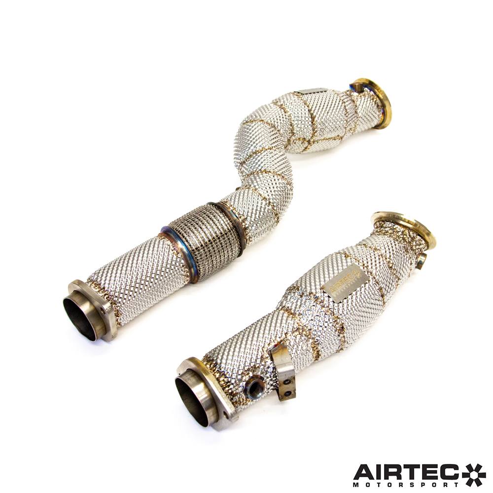 Downpipes con catalizadores deportivos de 200 celdas AIRTEC ATEXHBMW4 para BMW M2 G87 / M3 G80 / M4 G82
