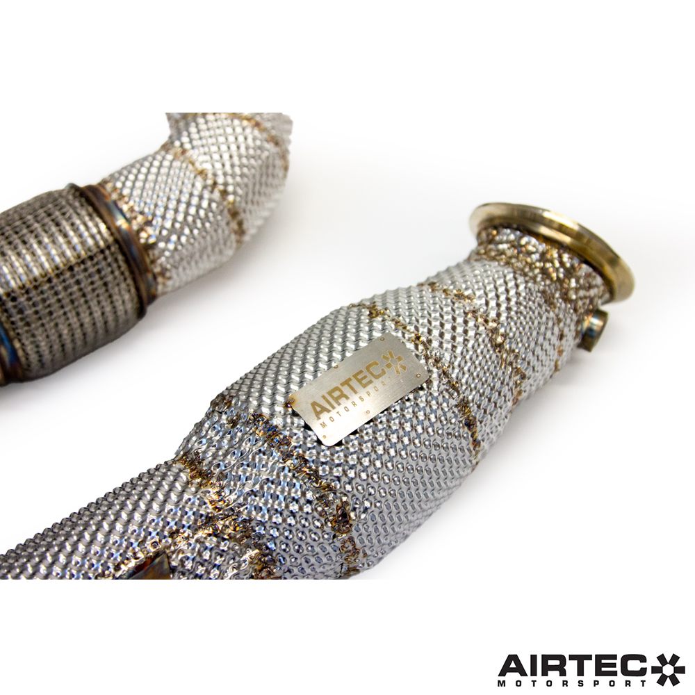 Downpipes con catalizadores deportivos de 200 celdas AIRTEC ATEXHBMW4 para BMW M2 G87 / M3 G80 / M4 G82