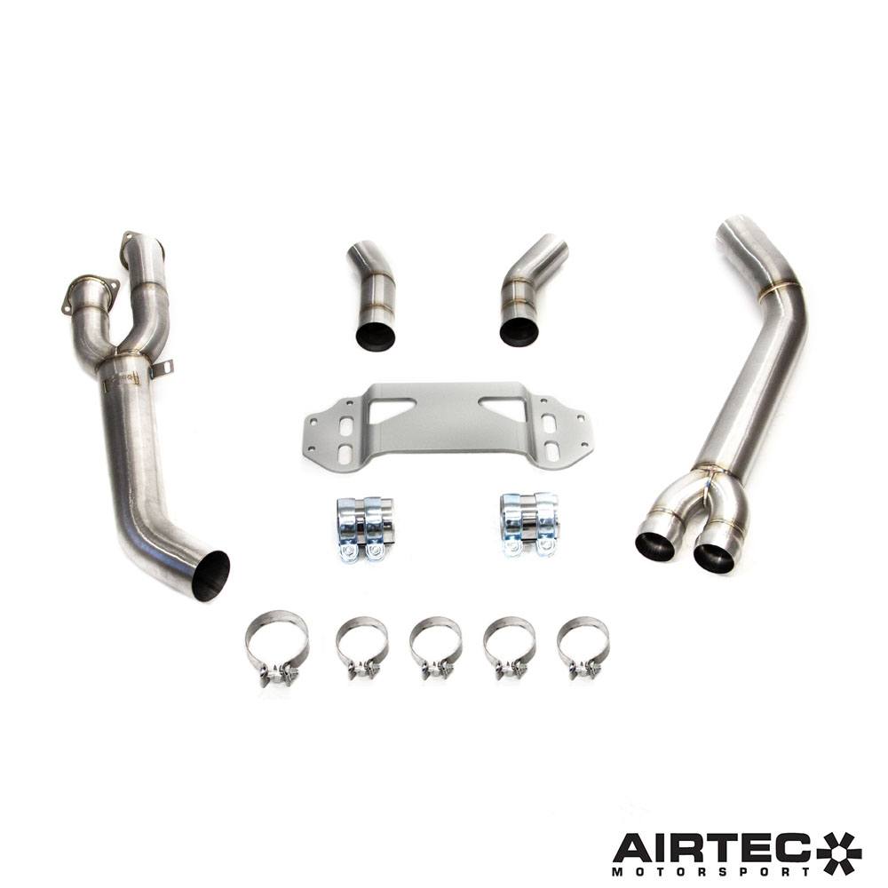 Tramo intermedio de escape de 3,5 pulgadas AIRTEC ATEXHBMW7 para BMW M2 G87