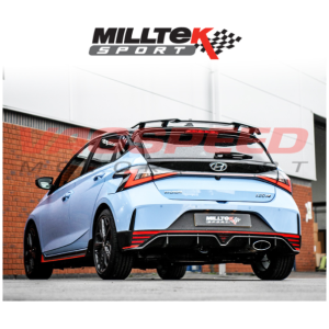 Hyundai I20N – Catback resonado Milltek