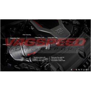 S4/S5 B8 – Sistema de admisión de carbono Eventuri