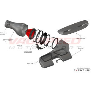 Mini Cooper F56 S/JCW LCI – Sistema de admisión de carbono Eventuri