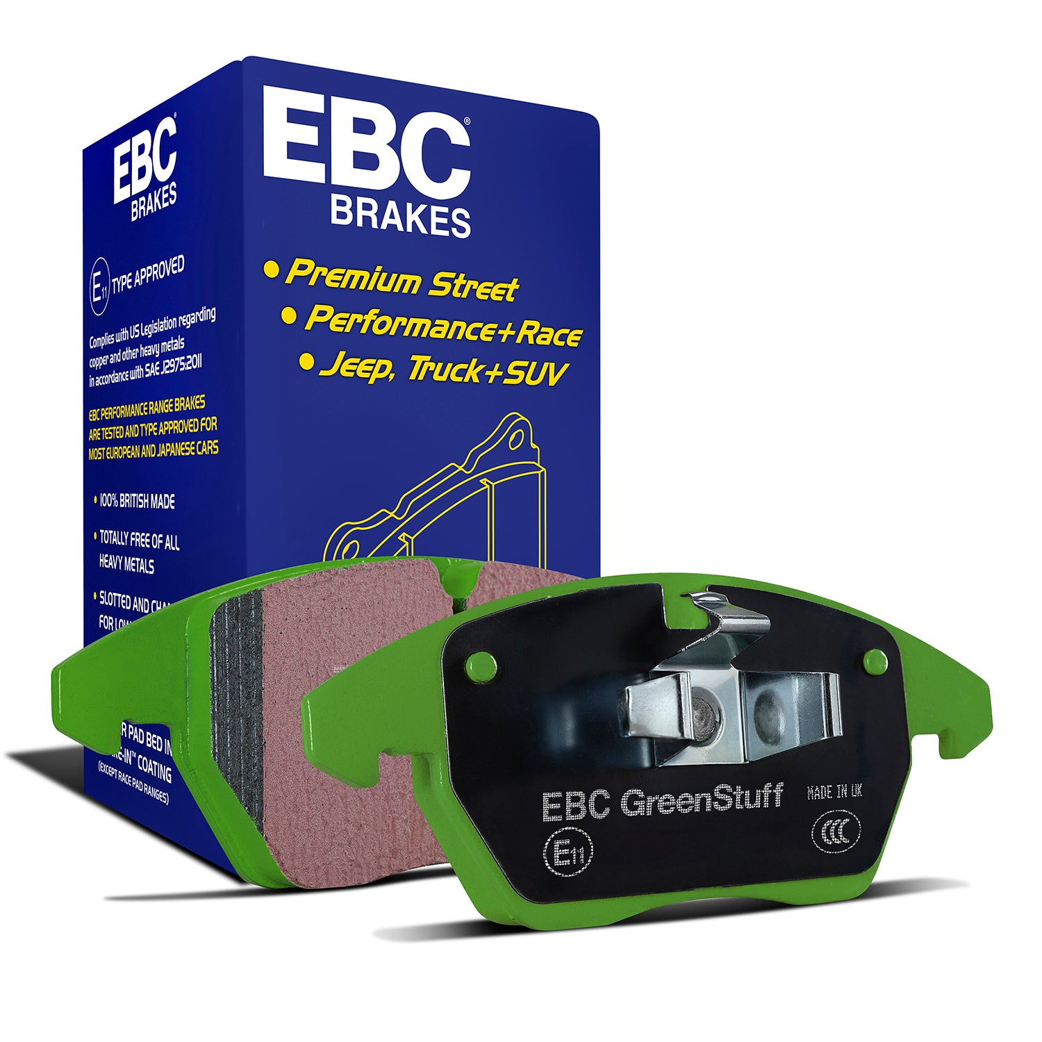 EBC Brakes DP62245 — Pastillas delanteras Greenstuff 6000 para BMW X1 / X2 / X3 / X4