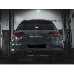 Sistema de escape EGO-X 3″ VW Golf 7 GTI Performance/TCR/R, Seat Leon 5F Cupra 290 OPF (con ECE*)