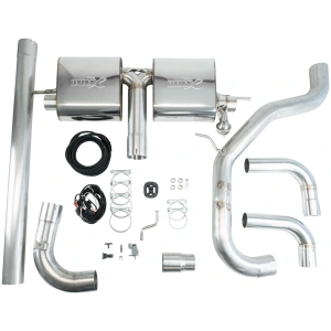 Sistema de escape EGO-X 3″ VW Golf 7 GTI Performance/TCR/R, Seat Leon 5F Cupra 290 OPF (con ECE*)