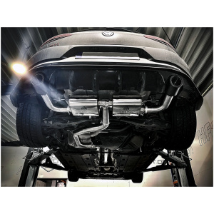 Sistema de escape EGO-X 3″ VW Golf 7 GTI Performance/TCR/R, Seat Leon 5F Cupra 290 OPF (con ECE*)