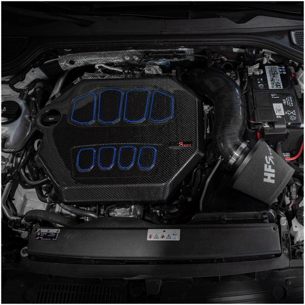 Tapa de motor de carbono HG Motorsport – EA888 Gen.4 (Golf 8 GTI/CS/R, Audi S3 8Y, Formentor)