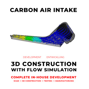 Sistema de admisión de carbono HG Motorsport – VAG 2.0 TSI EA888 Gen.4 (Golf 8 GTI, Leon KL)