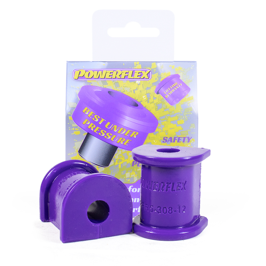Powerflex PFR5-308-12 — Silentblocks de soporte de estabilizadora trasera 12mm