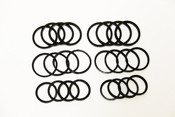 Kit de sellos de pistón para pinza trasera de 4 pistones