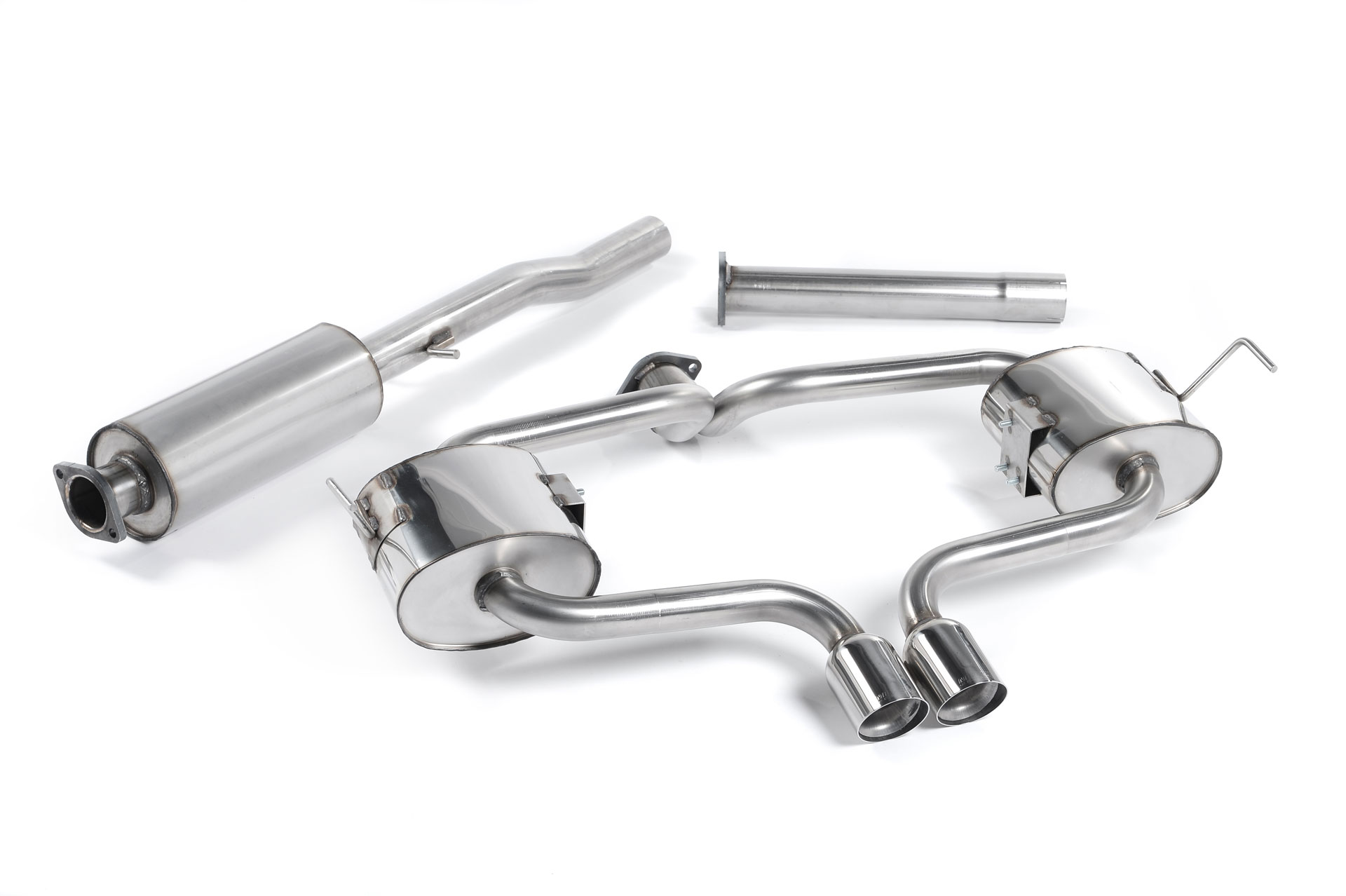 Milltek SSXM006 — cat-back resonado para MINI Cooper S R53