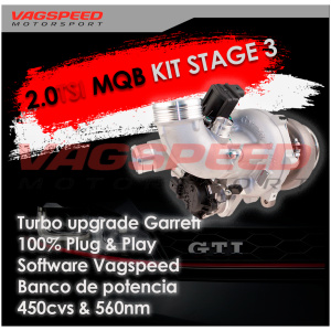Kit stage 3 2.0TSI MQB POWERMAX GARRET