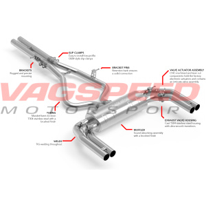 Catback APR – Audi RS3 8Y Sedan