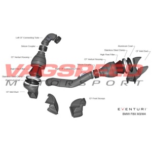 BMW F80 & F82 – Sistema de admisión de carbono Eventuri