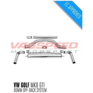 VW Golf GTI MK8 – Escape Milltek homologado