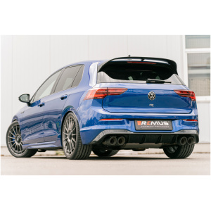 Sistema de escape homologado Remus – VW Golf MK8 R