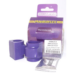 Powerflex PFR5-504-215 — Silentblocks de estabilizadora trasera de 21,5 mm BMW E46