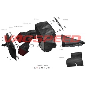 AUDI RS6 C7 – Sistema de admisión de carbono Eventuri