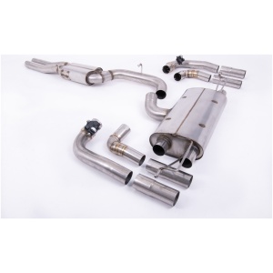 Sistema de escape Milltek resonado – Audi RS3 8Y Sedan